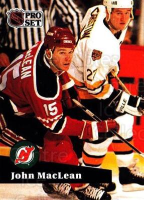 1991-92 Pro Set French #136 John MacLean