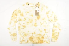ORIGINAL WEATHERPROOF VINTAGE TIE DYED YELLOW ORANGE SMALL SWEATER MENS NWT NEW