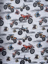 Softshell Kinderstoff Regenstoff Digitaldruck Motorrad grau ab 50 cm