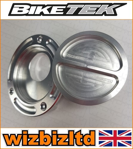 Biketek Silver Keyless Screw Fuel Cap Yamaha FZ750 Genesis 1985-1994 FFCY01 - Picture 12 of 12