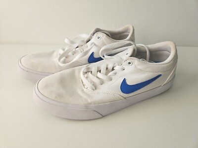 Nike Mens Sb Charge Shoes Size 7.5 Low WHITE Cd6279 104  display picture 1