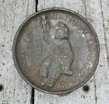 Vintage National Lead Company Dutch Boy 46.2 ounces Paperweight