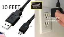 USB Cord Power Cable Wall Plug 4 Netgear ARLO PRO 2 VMC4030P Security Camera Set