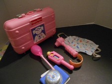 Fisher Price Doctor/Nurse Medical Case Kit with Accessories Pink for Girl