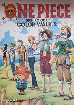 Art of Shonen Jump One Piece Art book Eiichiro Oda Color Walk #2