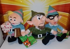 Rudolph and the Island of Misfit Toys Herbie the Elf Tall Elf Boss Elf Stuffins