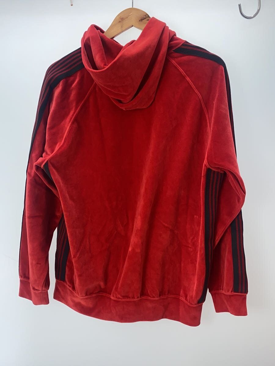 NEEDLES|HOOD/ZIP-UP (Track Hoody - C/PE Velour Red (NS2 Needles Hoodie 23AW Track Hoody-C Pe Velour M Cotton RED