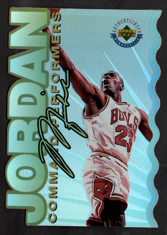 96-97 Topps Chrome Michael Jordan Refractor - Michael Jordan Cards
