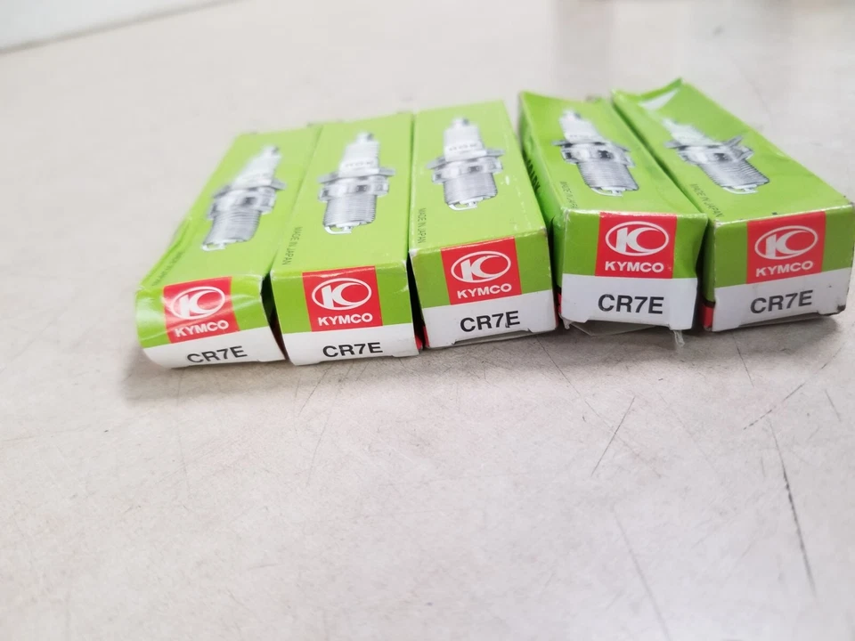 Lot of 5 - OEM Kymco NGK Spark Plugs CR7E - Image 2 of 3
