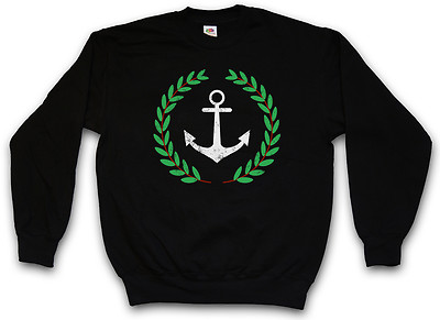 ANCHOR AND WREATH SWEATSHIRT PULLOVER Pablo Anker und Kranz Escobar Narcos