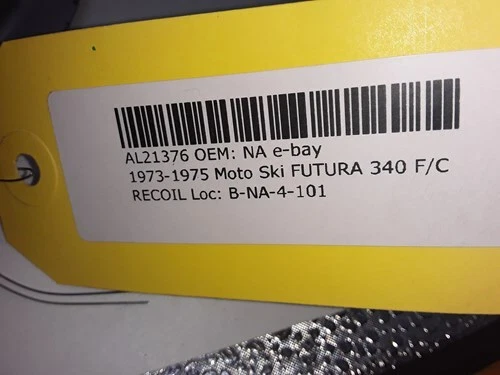 Moto Ski Recoil 1973 - 1975 Futura 340 F/C — 第 4/4 张图片