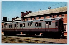 POSTCARD Independent 1803 R-10 Subway Car American Car & Foundry Train Railroad