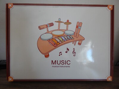 Kids Drum Set, Montessori Musical Instruments