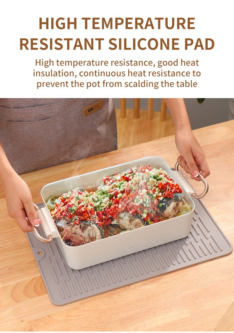Silicone Heat Resistant Mat Air Fryer Countertop Protector Non Slip Heat Proof eBay
