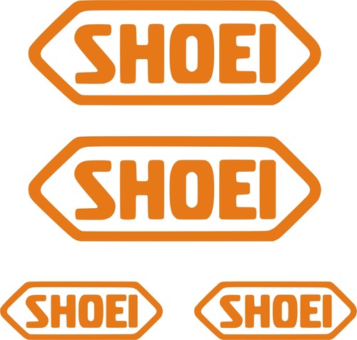 4 X PEGATINAS -STICKER- VINILO - SHOEI - Sponsor - Vinyl -Aufkleber-Autocollant - Picture 14 of 14