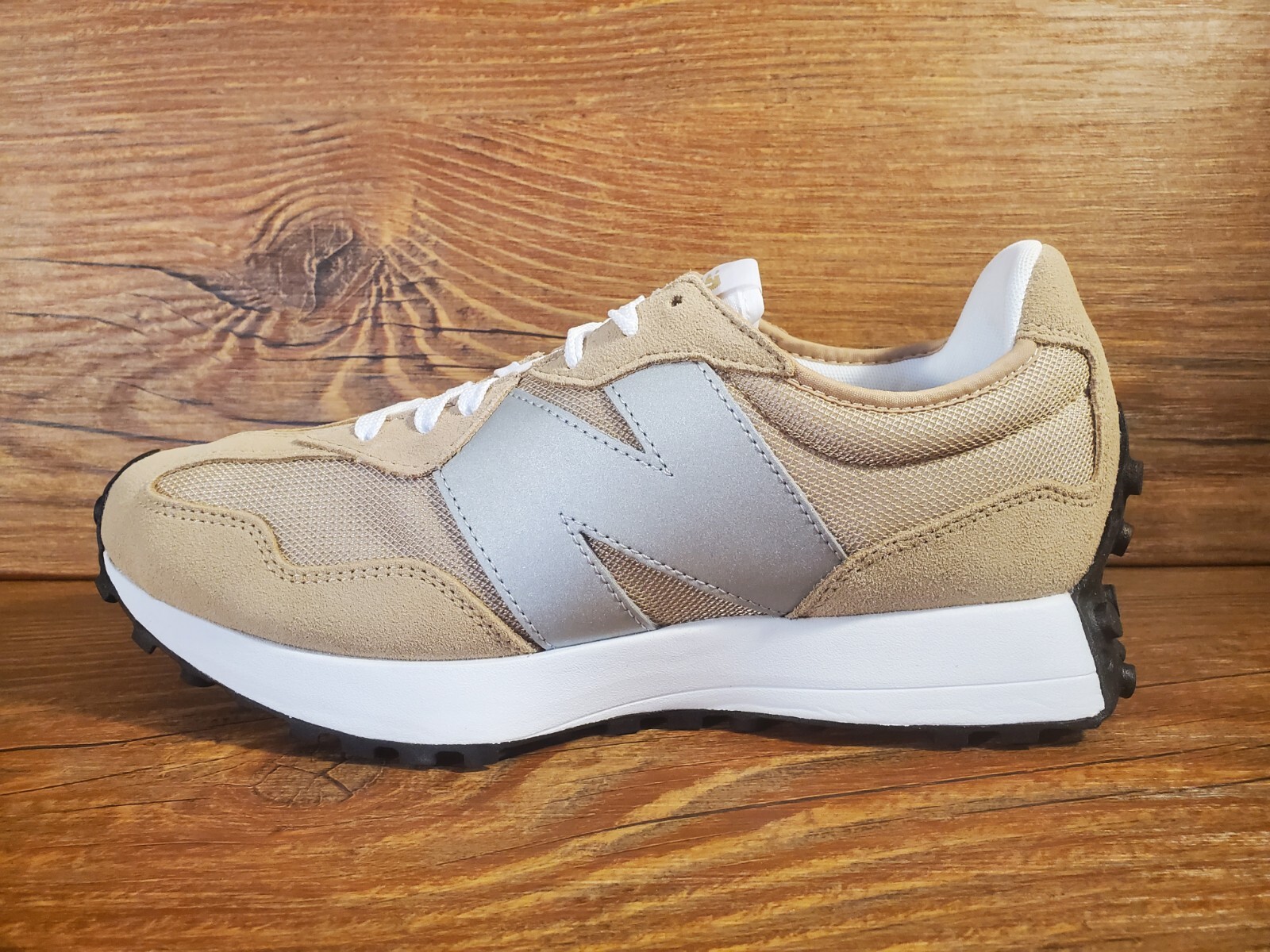 New Balance 327 Tan Silver Shoes MS327ME1 | eBay