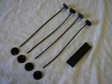 Plastic Radiator Fan Shroud Trans Cooler Install Mounting Kit