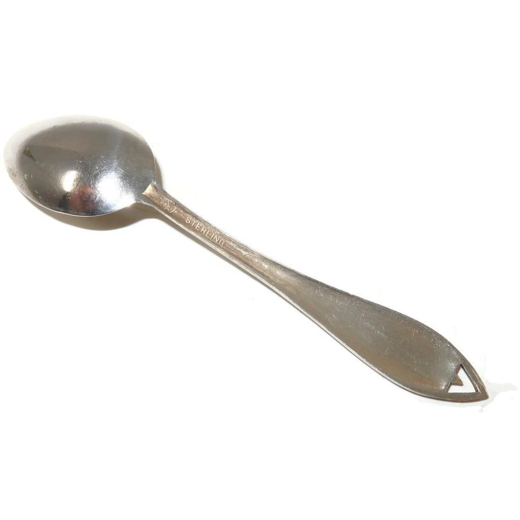 Sterling silver spoon value clearance