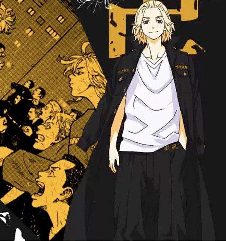 Anime Tokyo Revengers Manjiro Sano Invincible Mikey Cosplay