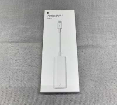 GENUINE Apple MMEL2AM/A A1790 Thunderbolt 3 USB-C to Thunderbolt 2 Adapter SM133