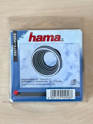 hama | Gegenlichtblende ''Telematic S''  für Brennweiten 24-210 mm