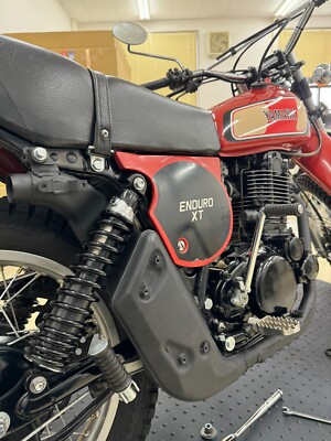 YAMAHA XT500 Reprint Edition Exhaust Stainless Steel Mufflers 