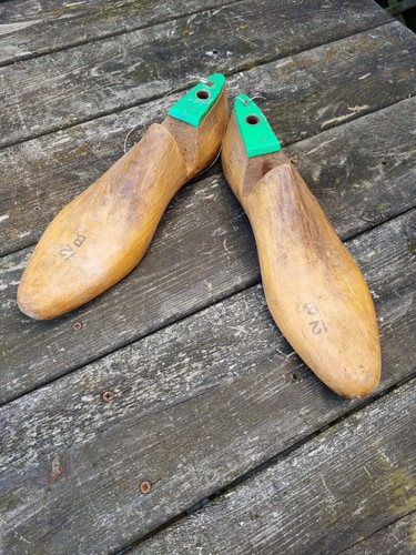 Men Shoe Lasts Trees Cobblers Tools Shoemaker Stretcher Size 12B Film Props W2