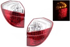 RED / Clear LED Tail lights for Subaru 4GEN Liberty Legacy OutBack 03-09 Wagon