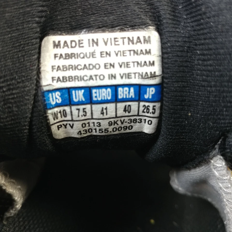 Mizuno Wave Lightning RX2 Womens Size 10 Volleyball Shoes White Black Low Top - Image 3 of 4