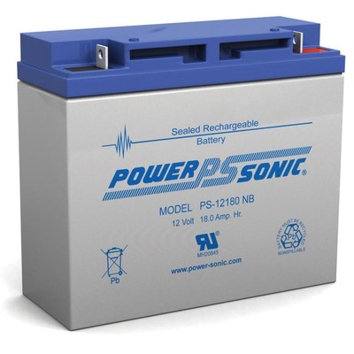 Power-Sonic 12V 18AH SLA Battery Replacement for Deliberate 6FM-18
