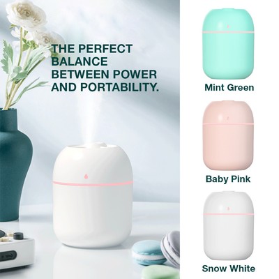 220ml Portable USB LED Mini Car Home Humidifier Aroma Oil Diffuser Mist Purifier