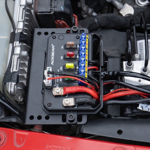 Auxbeam 4 Gang RGB Slim Switch Panel LED Light Control Automatic Dimmable Boat - Picture 8 of 12