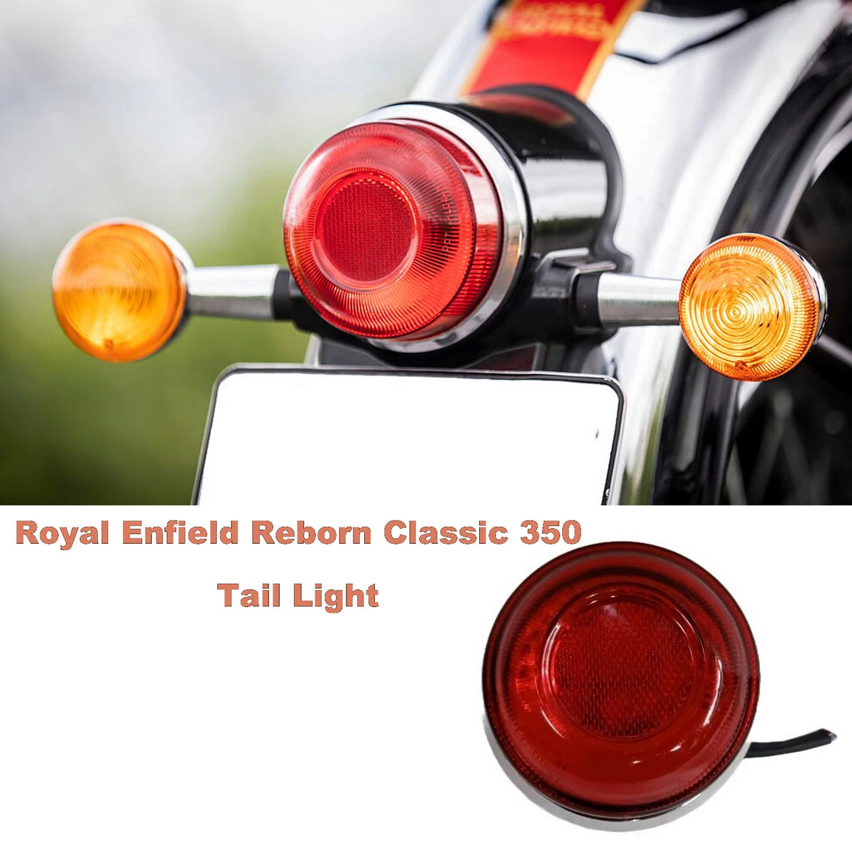 Royal enfield back light cover sale
