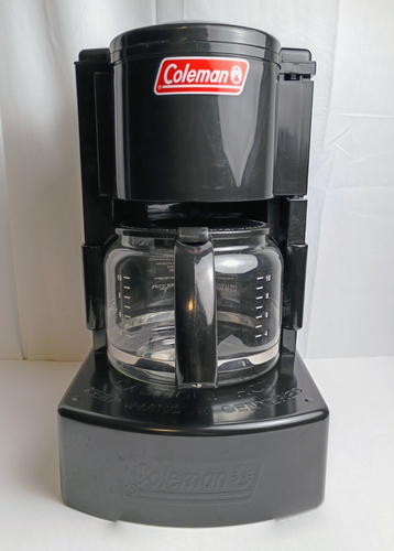 Coleman Camping Tropfkaffeemaschine Kaffee auf einem Campingkocher mit Box & Handbuch