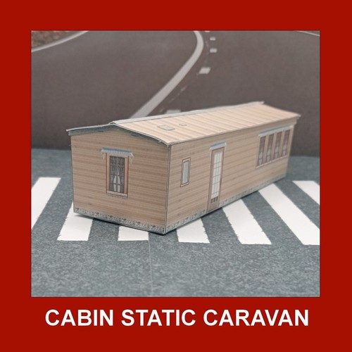 Caravan Static Home Containers x 3 OO Gauge 1:76 - Picture 9 of 9