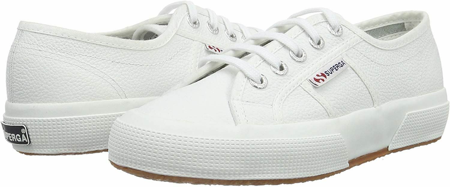 superga shoes white leather