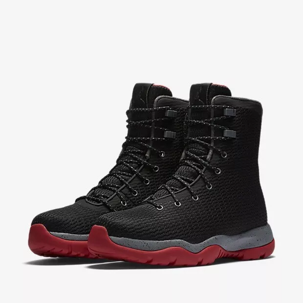 Nike Air Jordan Future Boot BRED Black Red Winter Boots 11 XI SFB