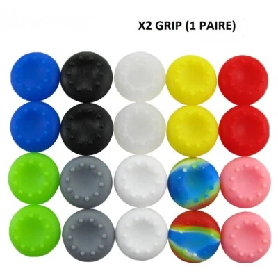 2X Protection Silicone grip joystick de manette PS4 XBOX ONE XBOX 360 PS3 - Photo 1/4