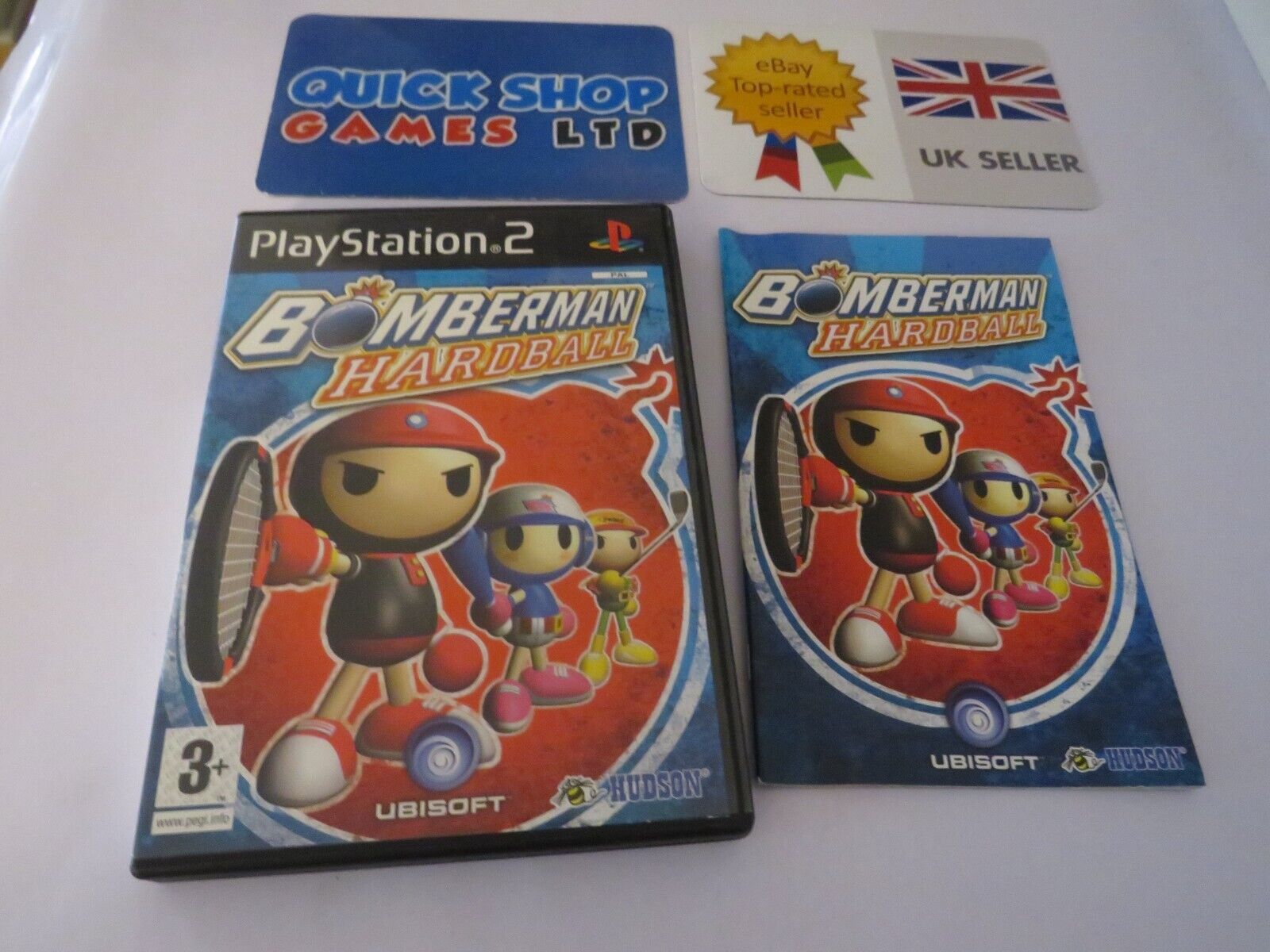 Bomberman Hardball (Playstation 2, PS2)