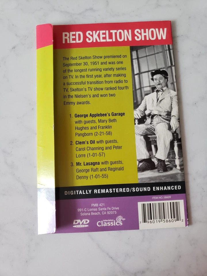 RED SKELTON SHOW , VINTAGE COMEDY OF 3 SHOWS  VOL 2  - Image 2 of 2