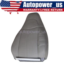 For 2003-2014 Chevy Express Driver Or Passenger Lean Back Seat Cover Gray 922