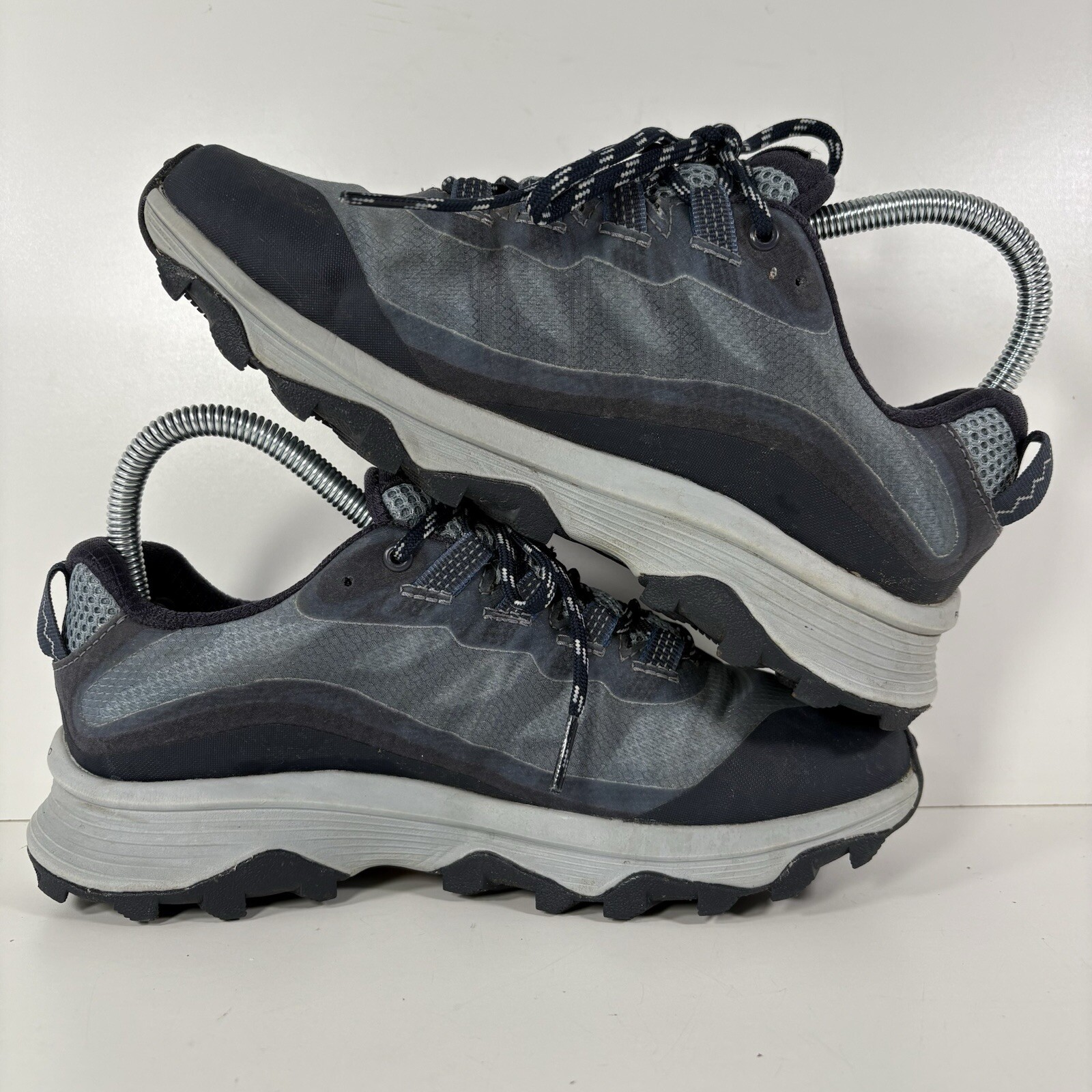 Merrell scarpe da passeggio donna blu UK 4 Moab Speed GORE TEX impermeabili GTX EU 37