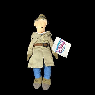 The Disney Store 8'' Mini Bean Bag Plush Inspector Gadget New W/ Tag