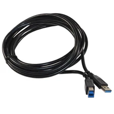 6ft or 10ft USB 3.0 A-Male to B-Male Cable for HP 3005pr USB3.0 Port Replicator