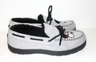 Embroider MICKEY MOUSE Xmas Slippers MOCCASINS Style SHOES Rubber Soles MEN 7-8 — photo 5