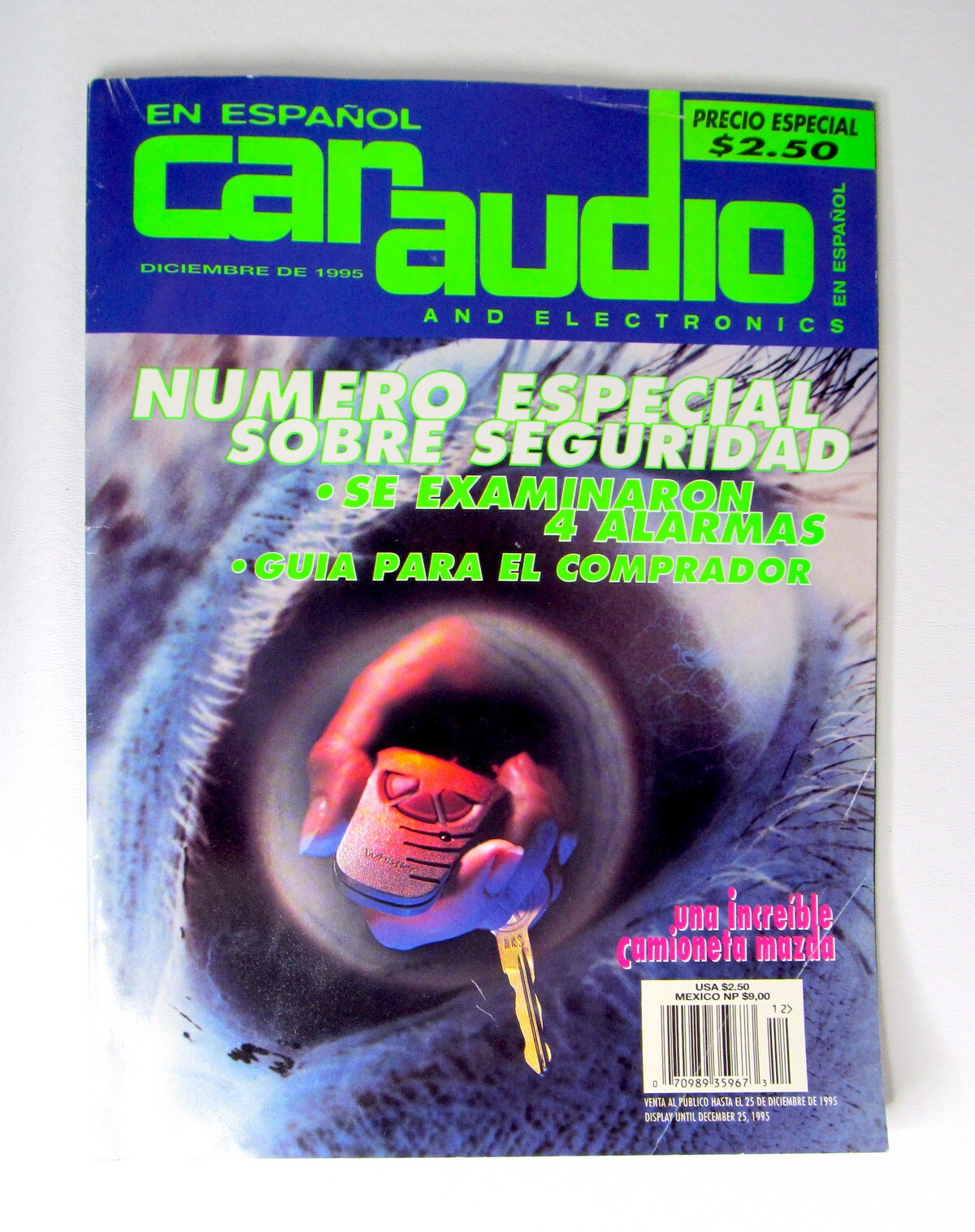 Car Audio & Electronics Magazine December 1995 RARE Vintage SPANISH