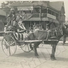 Asbury Park NJ: Lot of 45 ORIGINAL ANTIQUE PHOTOGRAPHS 1914 or 1915 BABY PARADE