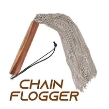 Chain Flogger Whip 50 Tails Real BDSM Metal Chain Flogger Handmade