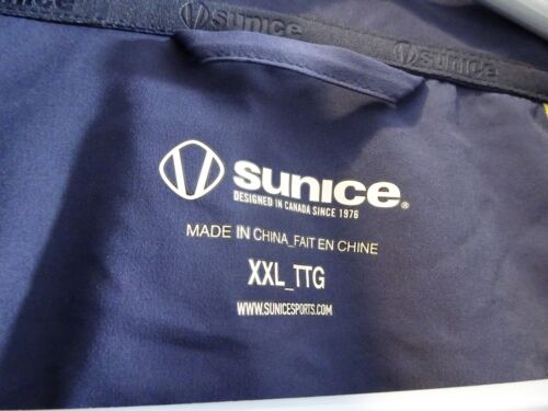 Sunice St Andrews Links Golf Jacket XXL Blue Full Zip Windbreaker Blue Green - Picture 4 of 6