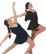 Child Large BURGANDY Lyrical Dance Dress Costume Art Stone Rhinestoned